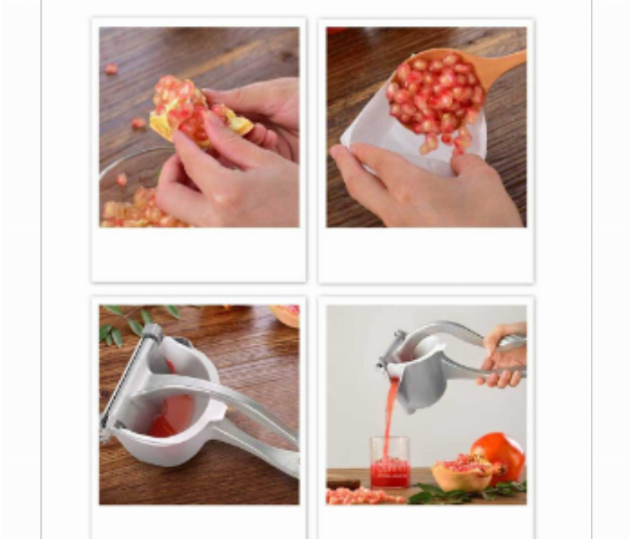 Heavy Duty Manual Hand Press Fruit Juicer - Zoom Image 4