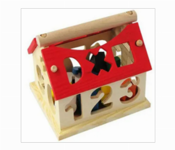 Boasts Unique Figure Educational Development and Learning Wooden Toys for Kids AE1008  Multi Color - Zoom Image 2