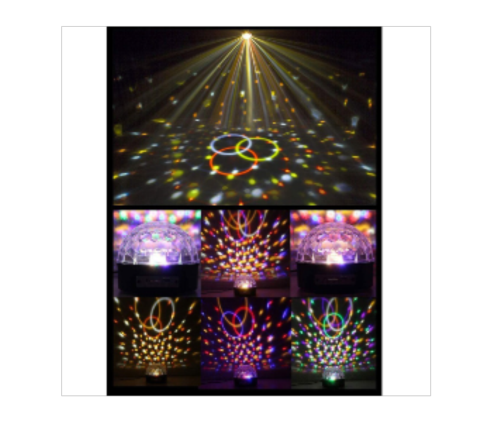 Disco LED Stage Light Crystal Magic Ball Lamp  Portable Wireless Bluetooth Speaker - Zoom Image 5