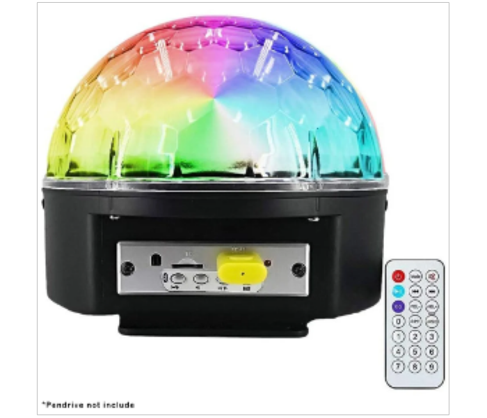 Disco LED Stage Light Crystal Magic Ball Lamp  Portable Wireless Bluetooth Speaker - Zoom Image 9