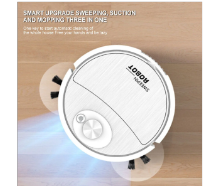 Galaxy Portable Auto Intelligent Mini Sweeping Cleaning Robot - Zoom Image 9