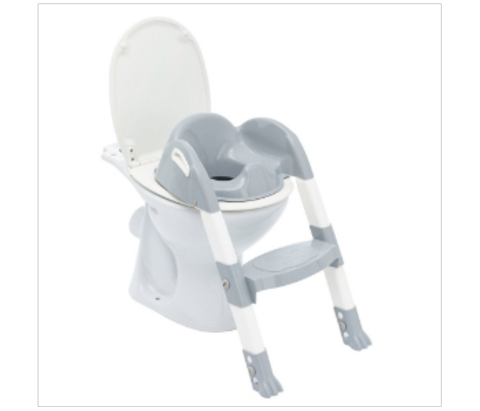 Thermobaby 2172529 Kiddyloo Toilet Seat W Step Grey - Zoom Image 3