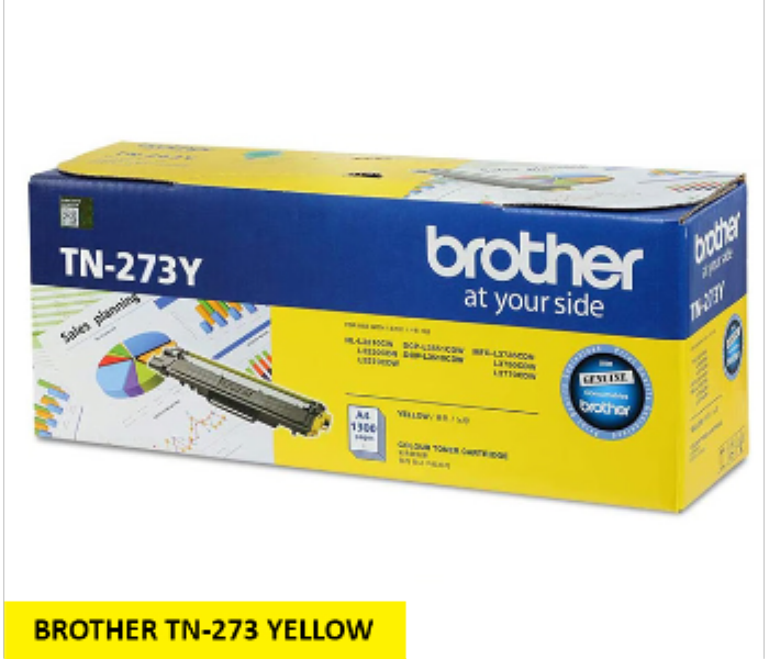 Brother TN 273 Yellow Ink Cartridge Toner Original - Zoom Image