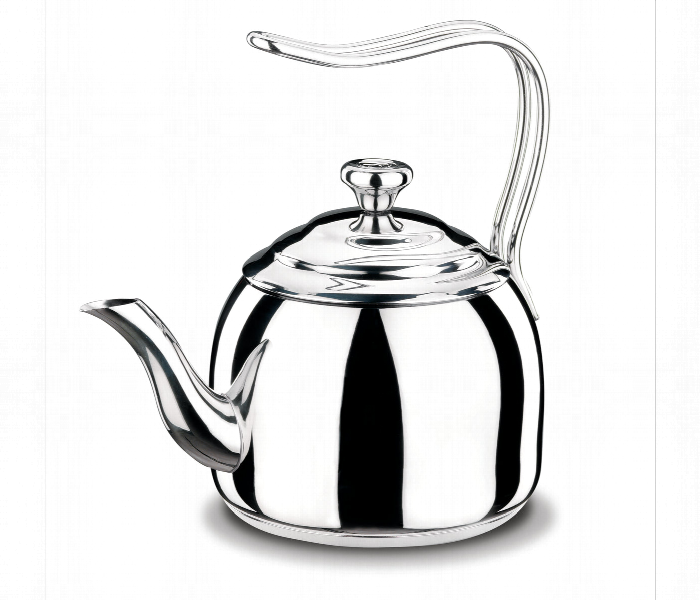 Korkmaz KO A055 Stainless Steel Droppa Tea Pot 3.5 Litre - Zoom Image 1