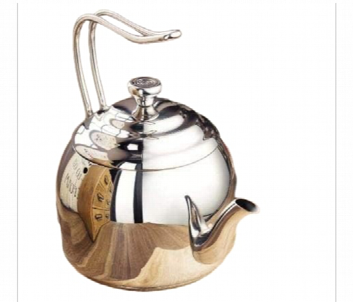 Korkmaz KO A055 Stainless Steel Droppa Tea Pot 3.5 Litre - Zoom Image 2