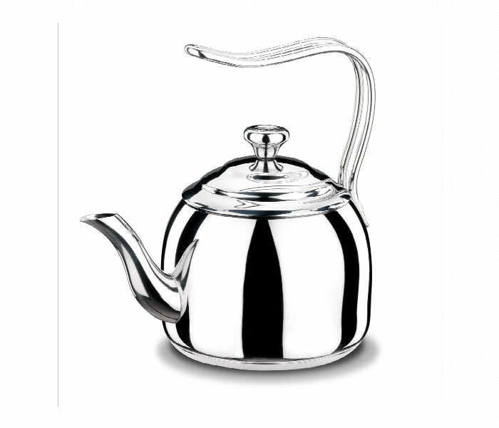 Korkmaz KO A054 Stainless Steel Droppa Tea Pot 2.7 Litre - Zoom Image 1