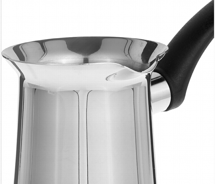 Korkmaz KO A1208 Orbit 4 Cups Turkish Coffee Pot Stainless Steel - Zoom Image 2