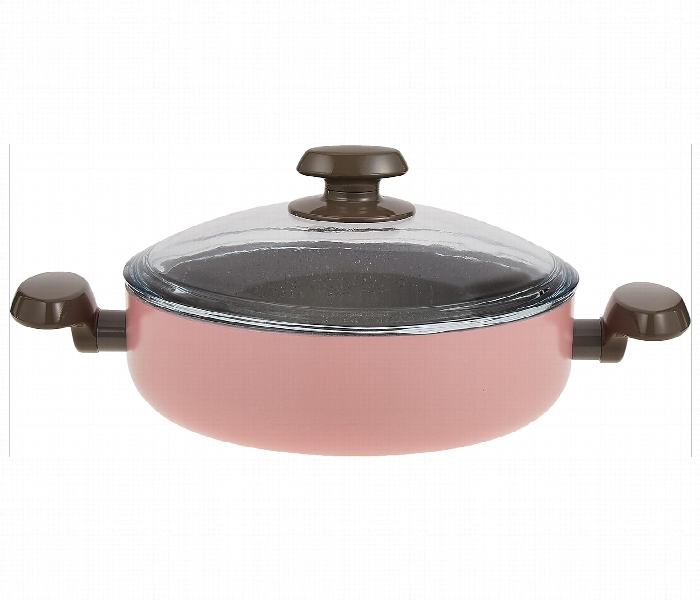 Korkmaz KO A1311 Mia Manolya Low Casserole 28 x 7.5 cm Pink 4.5 Litre - Zoom Image 1