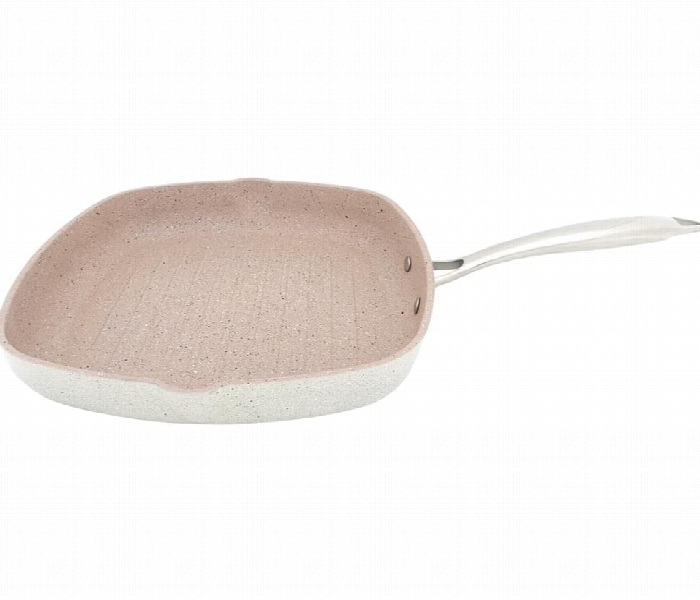 Korkmaz KO A1268 Granita Square Grill Frypan 28x28cm Beige 3.0 Litre - Zoom Image 2