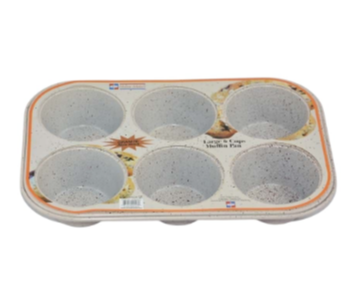 Avci Home Maker G AHM050G Granite 6 Jumbo Cup Muffin Pan - Zoom Image