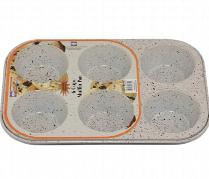 Avci Home Maker G AHM016G Granite 6 Cup Muffin Pan - Zoom Image