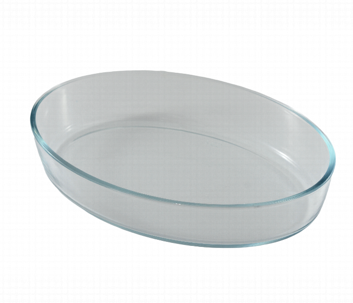 Avci Home Maker AV1 6345 2.4 Litre Glass Oval Baking Dish - Zoom Image 1