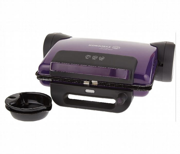 Korkmaz KO A810 02 Tostema Midi Toaster Lavender Non Stick Granite PFOA FREE Coated - Zoom Image 3