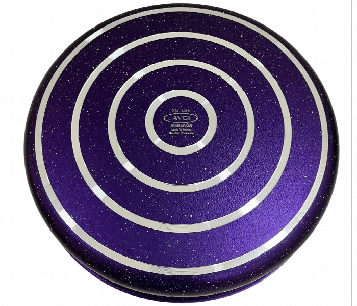 Avci Home Maker G ROT3 PR. Granitec 3 Pieces Round Tray Set Purple - Zoom Image 5