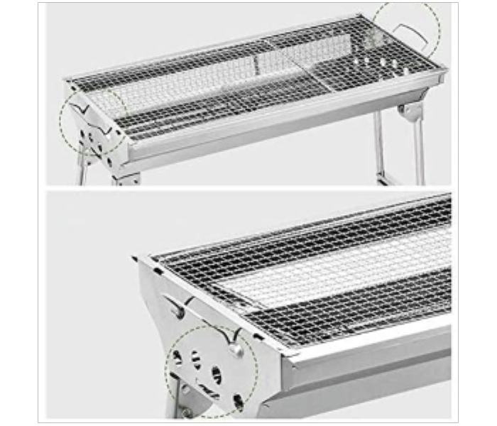 Portable Aluminium Stainless Steel Grill - Zoom Image 4