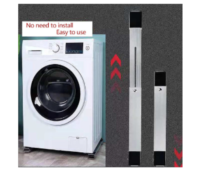 Adjustable Refrigerator and Washing Machine Movable Base Frame Roller - Zoom Image 1