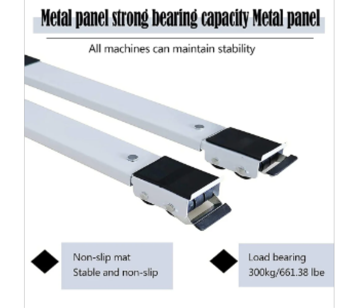 Adjustable Refrigerator and Washing Machine Movable Base Frame Roller - Zoom Image 3