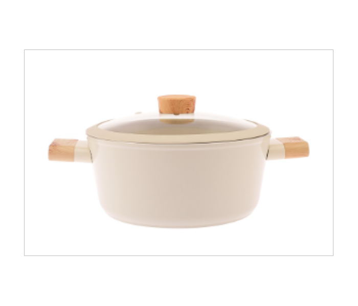 Avci Home Maker Ceramic Coated Swiss Crystal Casserole 18 cm - Zoom Image