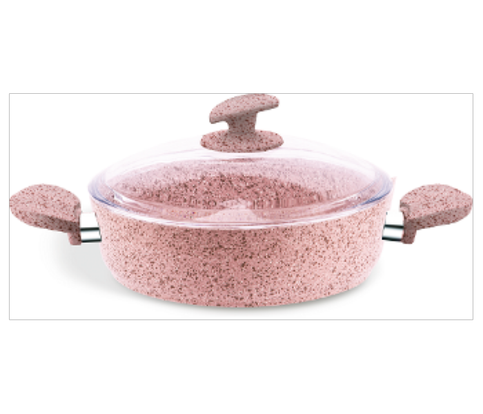 Avci Home Maker Granitec Pink 26 cm Low Casserole - Zoom Image