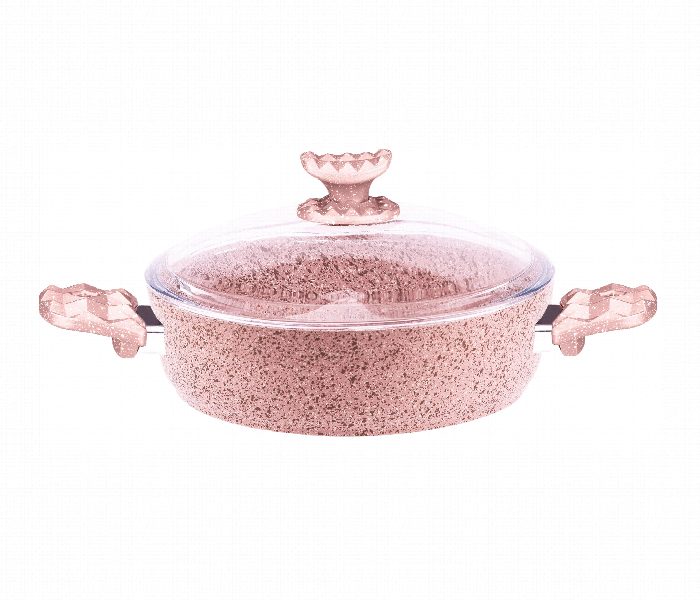 Avci Home Maker G Pl 26. Granitec Pink Low Casserole 26 Cm - Zoom Image