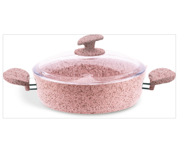 Avci Home Maker Granitec Pink 30 cm Low Casserole - Zoom Image