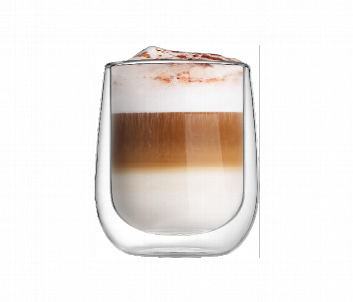 Avci Home Maker ADW7315 Borosilicate Double Wall Glass Cup 150ml 2 Piece Set - Zoom Image 2