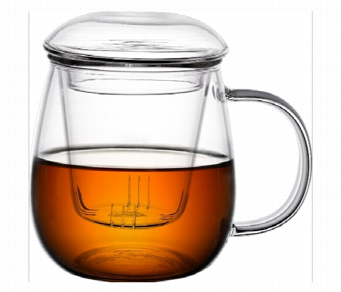 Avci Home Maker ADW25633H Borosilicate Double Wall Glass Cup 330ml 1 Piece - Zoom Image 1