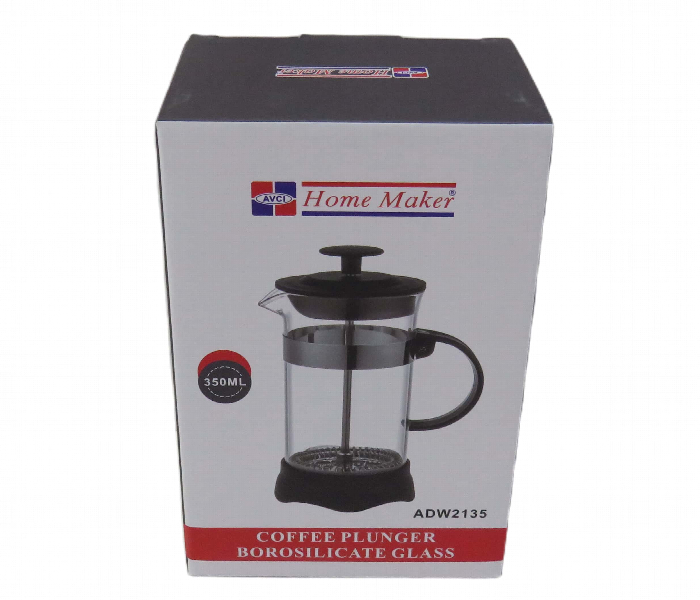 Avci Home Maker ADW2135 Borosilicate Glass Tea and Coffee Press 350ml - Zoom Image 2