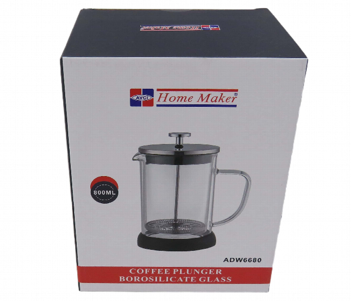 Avci Home Maker ADW6680 Double Wall Coffee and Tea Plunger 800ml - Zoom Image 2