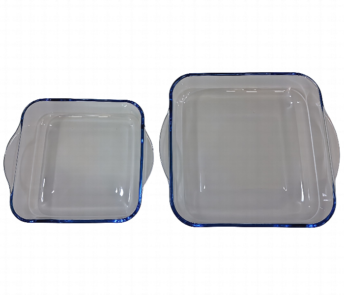 Avci Home Maker Ul Sq Pln 1.95L And 3.2L Square Plain 2 Pieces Set Bakeware - Zoom Image 3