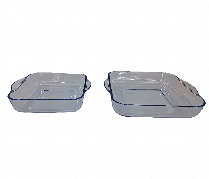 Avci Home Maker Ul Sq Pln 1.95L And 3.2L Square Plain 2 Pieces Set Bakeware - Zoom Image 2