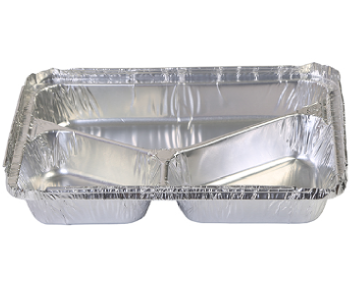 Q PAC ALUMINIUM CONTAINER 8576 3 COMP 1 x 5 PCS - Zoom Image