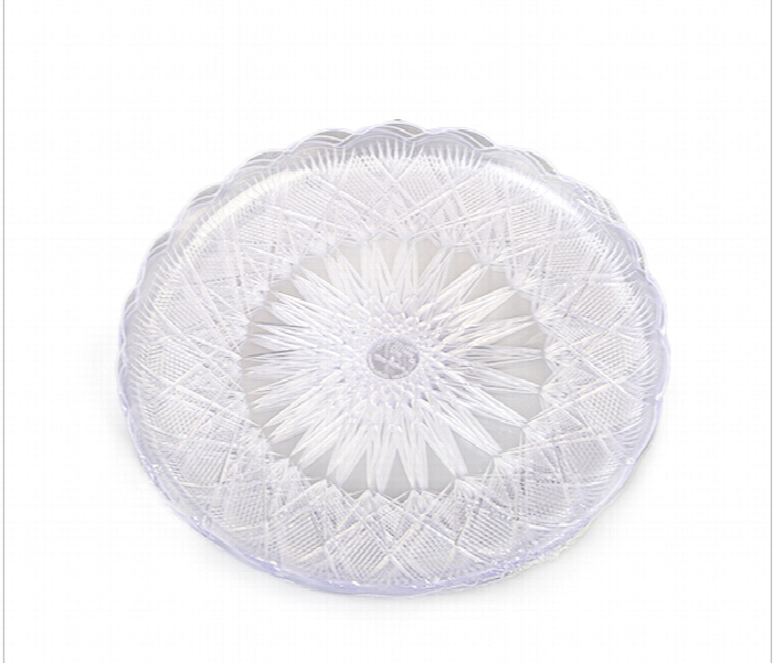 Crystal Round Plate 24cm Q Pac 5 Piece Package - Zoom Image