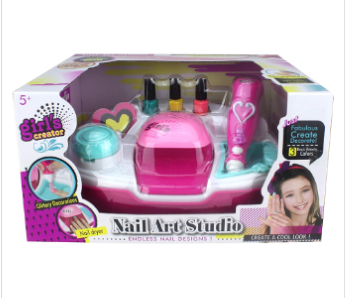 Masaar  MBK 331Y Nail Art Studio Emoji Pedicure and Manicure Kit for Girls - Zoom Image