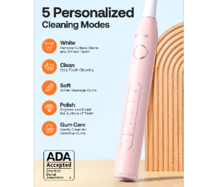 Bitvae   D2   Electric  Toothbrush   Pink - Zoom Image 2