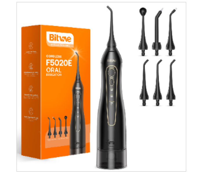 Bitvae F5020E Water Flosser Oral Irrigator Black - Zoom Image 1