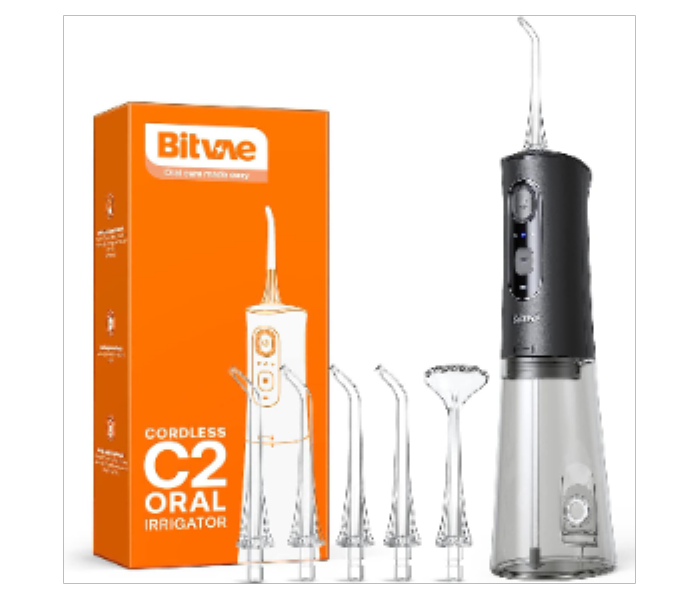 Bitvae C2 Water Flosser Oral Irrigator Black - Zoom Image 1