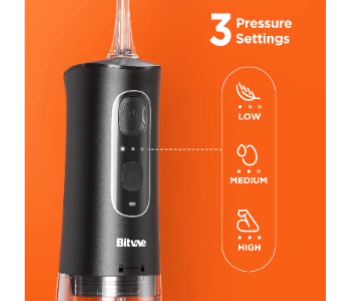 Bitvae  C2  Water Flosser  Oral Irrigator Black - Zoom Image 2