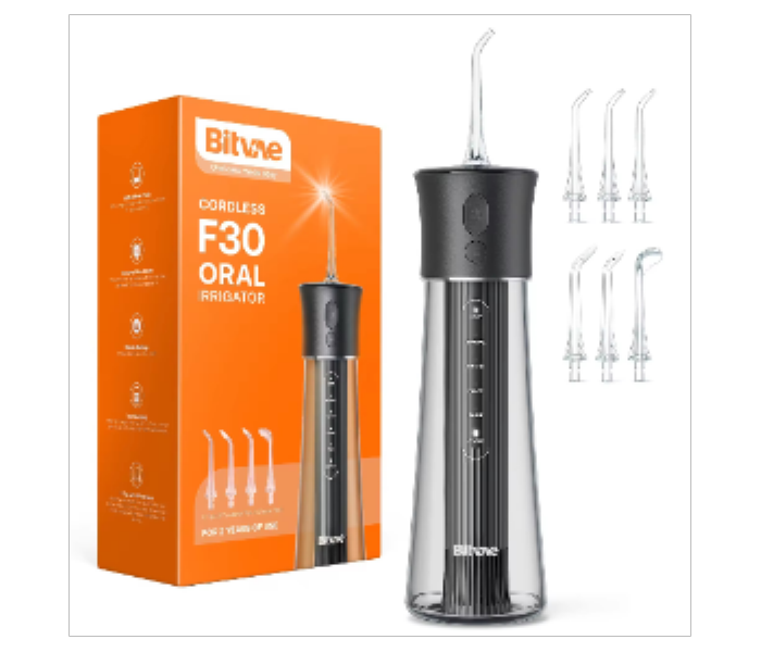 Bitvae F30 Water Flosser Oral Irrigator Black - Zoom Image 3