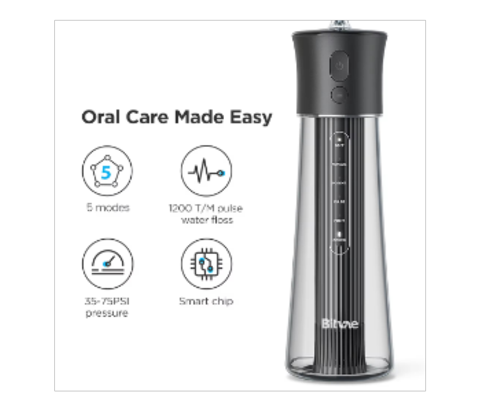 Bitvae F30 Water Flosser Oral Irrigator Black - Zoom Image 6