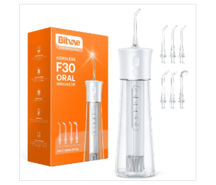 Bitvae F30  Water Flosser  Oral  Irrigator  White - Zoom Image 1