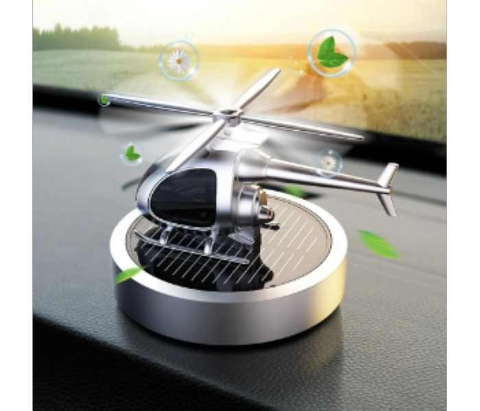 Solar Car Air Freshener Custom Helicopter Shape Car Air Freshener - Zoom Image 3