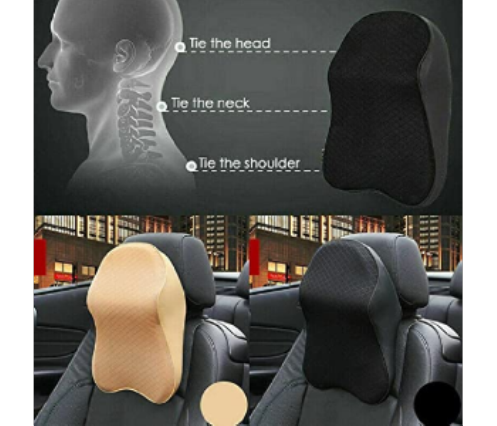 Car Seat Headrest Neck Rest Cushion Car Neck Pillow Comfortable Ergonomic and Neck Pain Relief - Zoom Image 3