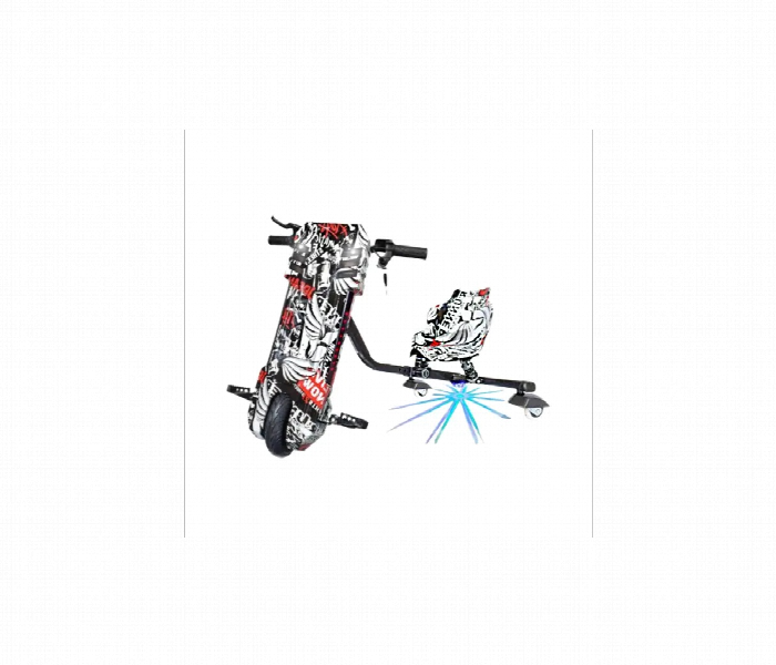 36V Electric Drifting Scooter for Ultimate Adventure Rides zebra - Zoom Image 2