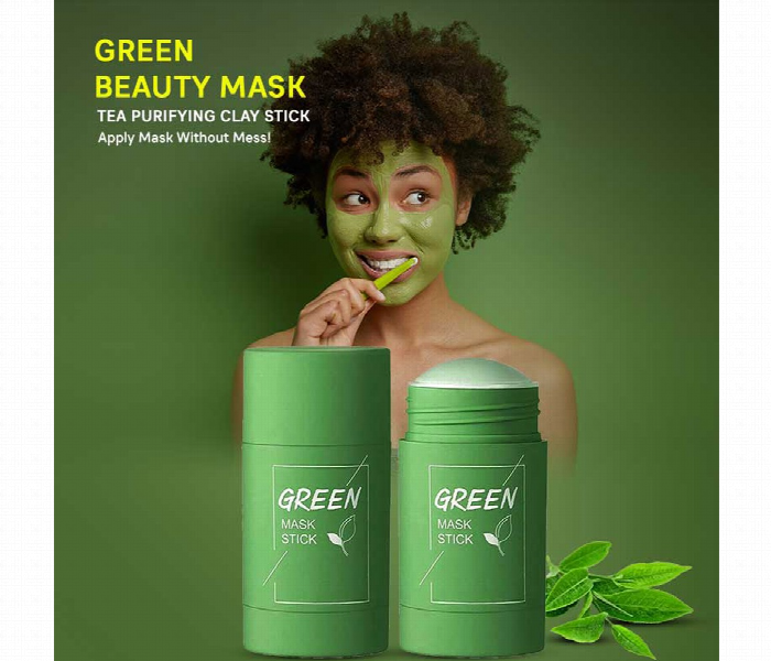 Green Beauty Mask Tea Purifying Clay Stick - Zoom Image 2