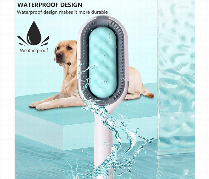 Cat Brush for Long Hair  4 in 1 Cat Hair Brush Silicone and Dog Brush for Grooming - Zoom Image 6