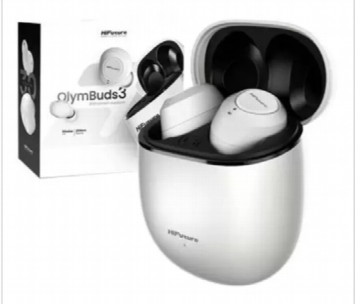 HiFuture Olymbuds3 Wireless Earbuds Xtremefreedom White - Zoom Image 2