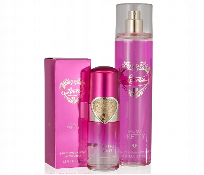 Loves Eau So Pretty Fine Body Mist 8 0 Fl  Oz  By Dana Classic Fragrances - Zoom Image 2