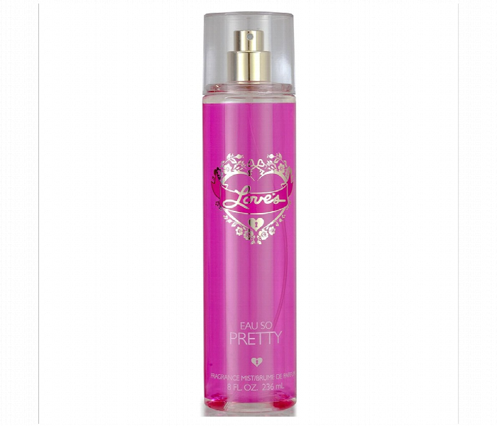 Loves Eau So Pretty Fine Body Mist 8 0 Fl  Oz  By Dana Classic Fragrances - Zoom Image 1