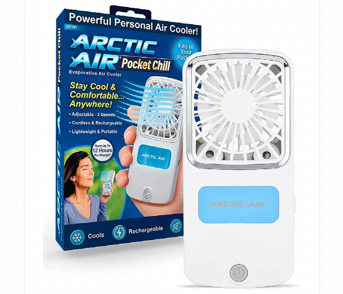 Arctic Pocket Chill Rechargeable Air Cooler - Zoom Image 2